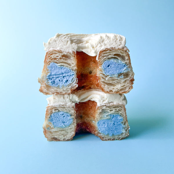 Gender Reveal Vanilla Cream - Blue (6ct)